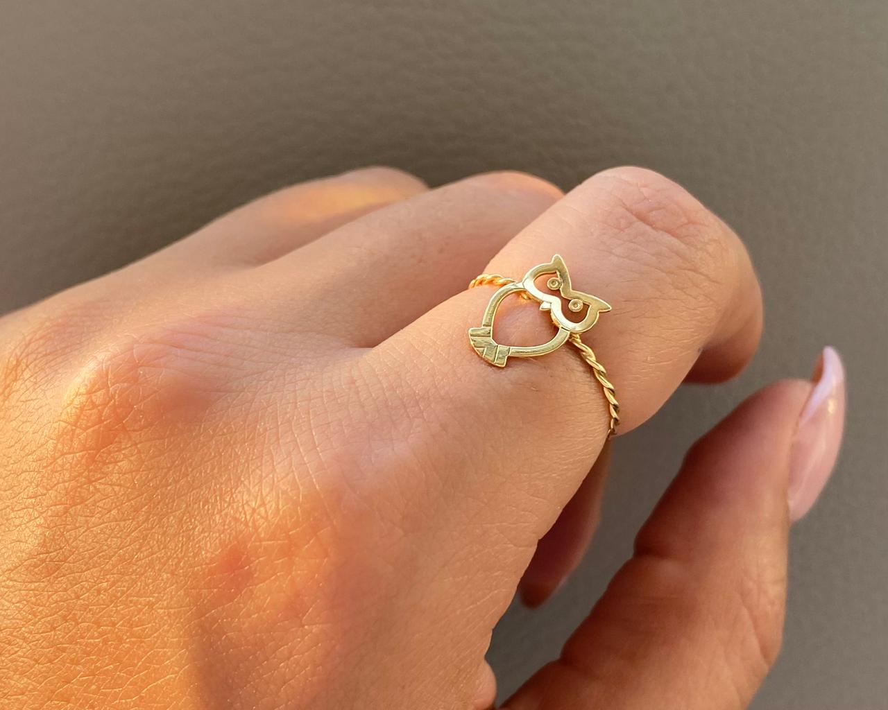 Simple Rings - Simple Gold Rings In Lebanon - Gold Gifts for her In Lebanon