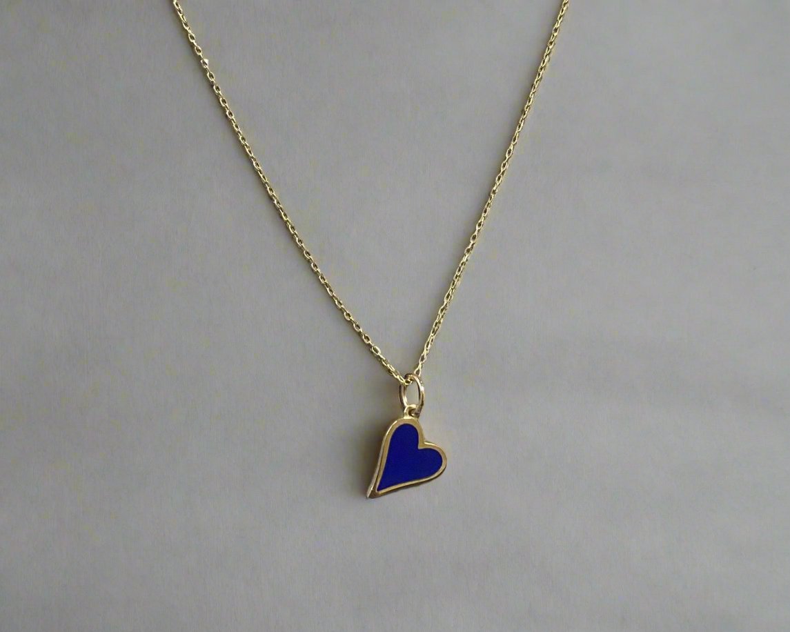 Colored Gold Necklace - Designer Gold Necklace In Lebanon - Gold Gifts For Women In Lebanon