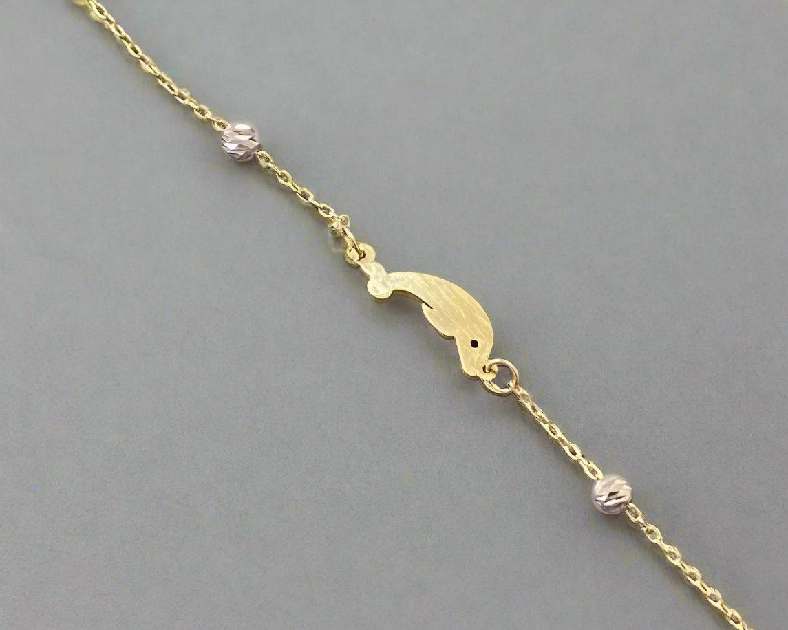 New Born Bracelet - 18kt Gold Gifts For Babies In Lebanon