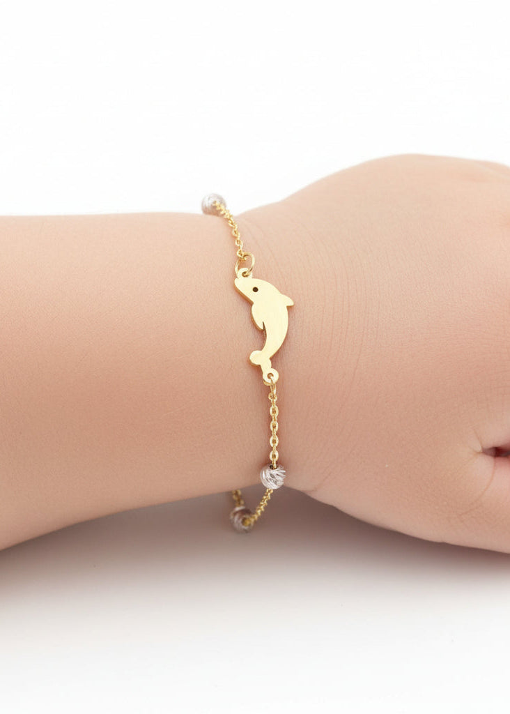 New Born Bracelet - 18kt Gold Gifts For Babies In Lebanon