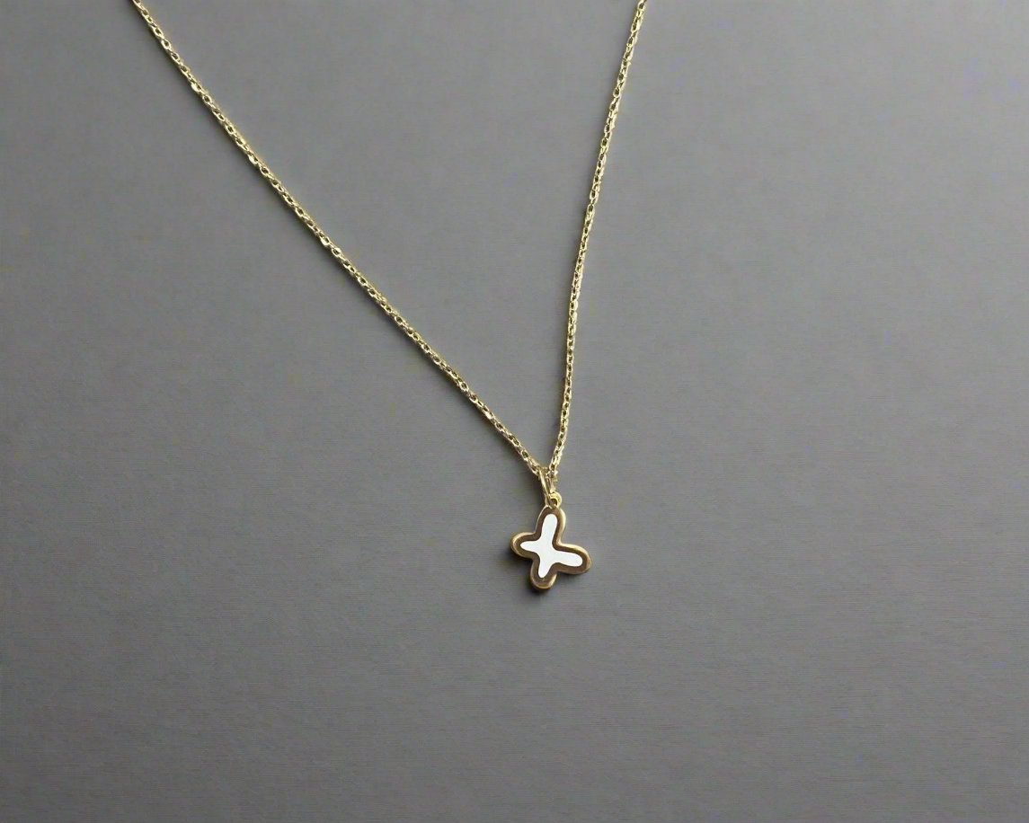 Colored Gold Necklace - Designer Gold Necklace In Lebanon- Gold Gifts For Women In Lebanon