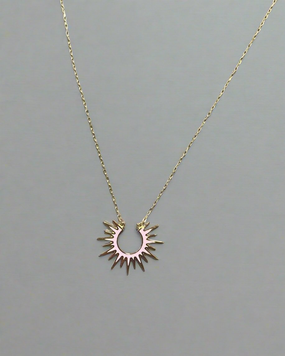 Colored Gold Necklace - Designer Gold Necklace In Lebanon- Gold Gifts For Women In Lebanon