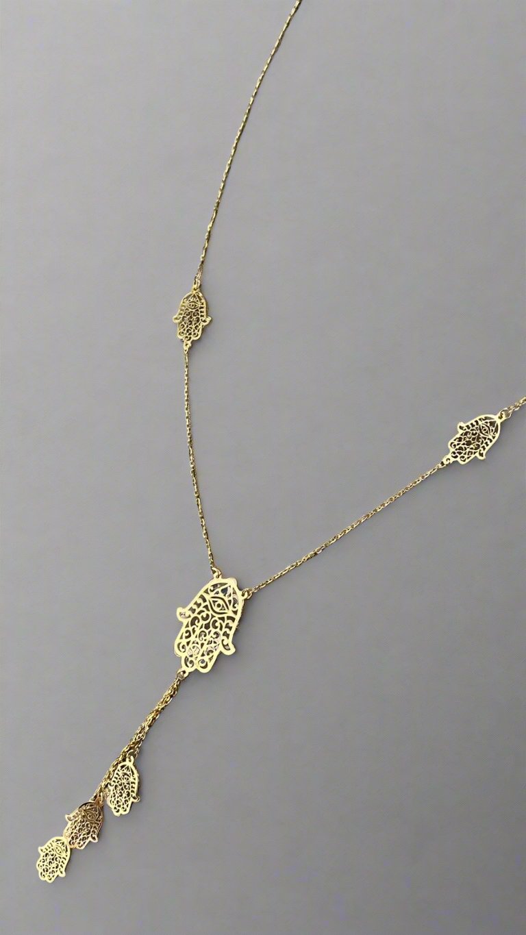 Simple Necklace - Gold Women Necklace In Lebanon - Gold Gifts In Lebanon