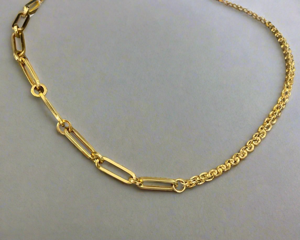 Heavy Necklace - Gold Necklace For Women In Lebanon - White Gold & Pink Gold In Lebanon