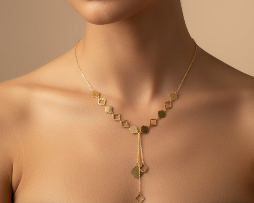 Simple Necklace - Gold Women Necklace In Lebanon - Gold Gifts In Lebanon