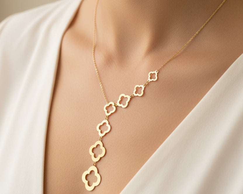 Simple Necklace - Gold Women Necklace In Lebanon - Gold Gifts In Lebanon