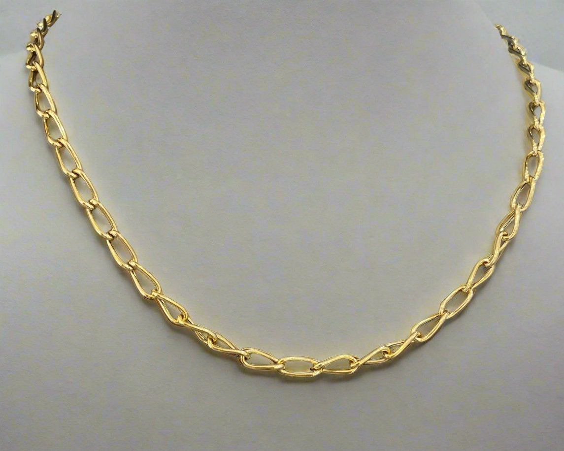 Heavy Necklace - Gold Necklace For Women In Lebanon - White Gold & Pink Gold In Lebanon