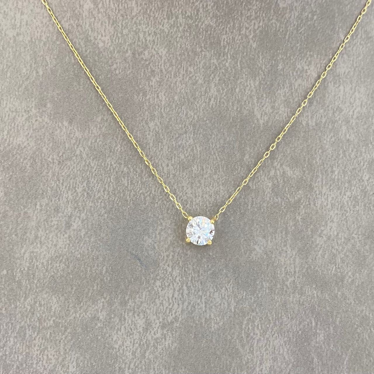 Stone Necklace- Stone Gold Necklace In Lebanon - Gold Gifts for her In Lebanon