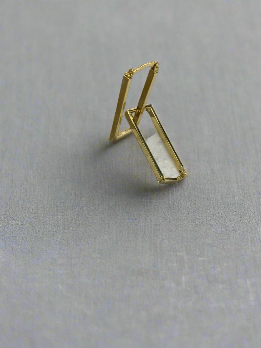 hoops earrings - Gold valentine gifts For Women In Lebanon - gold shops in Metn