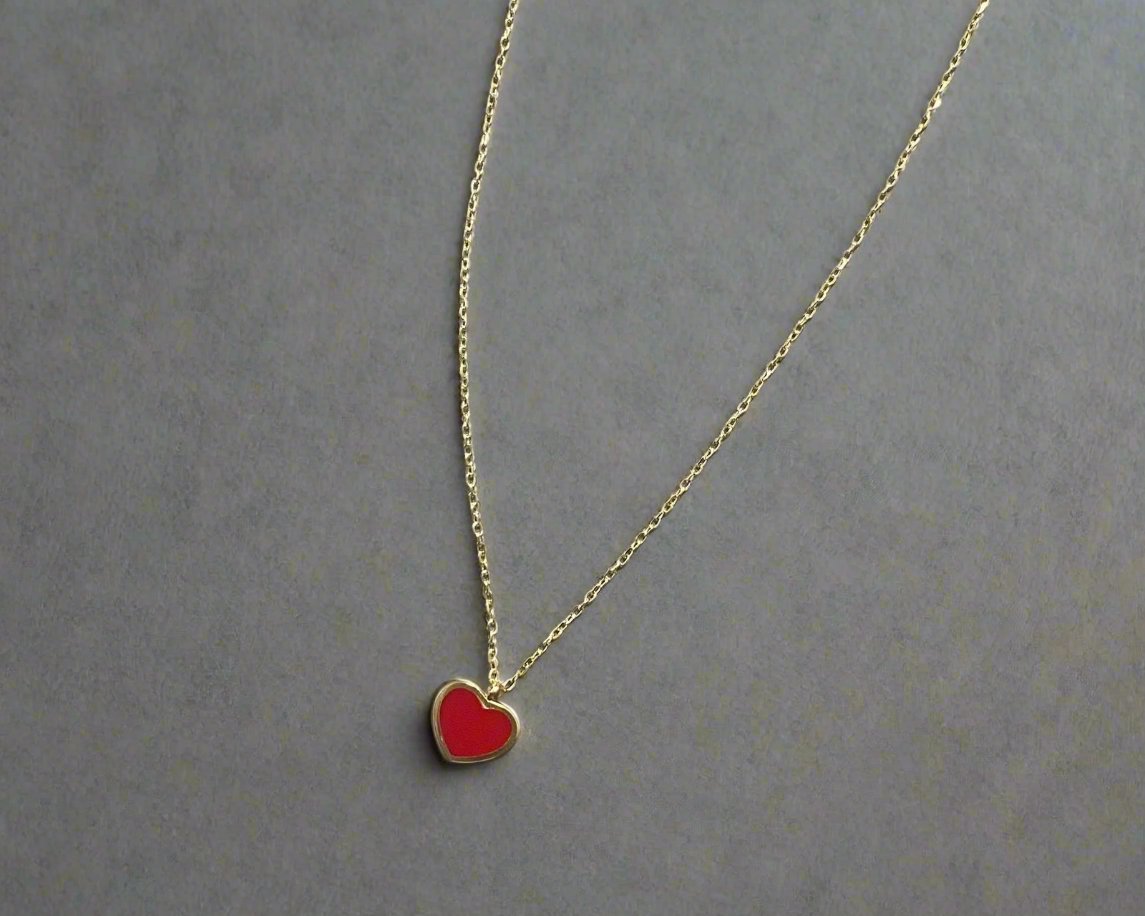 Colored Gold Necklace - Designer Gold Necklace In Lebanon- Gold Gifts For Women In Lebanon