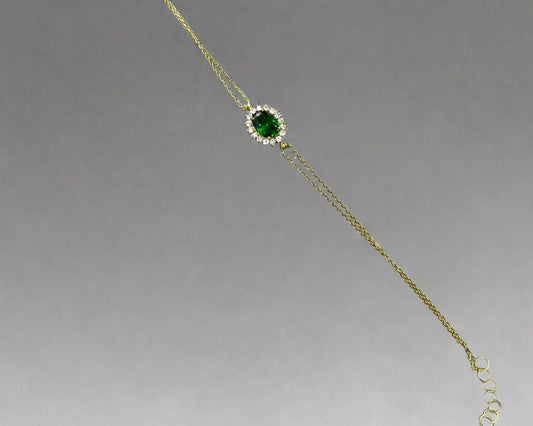 simple bracelet | 50% off diamonds Saleh Jewelry, 18k gold Zouk branch Saleh Jewelry, trendy gold bracelets for summer