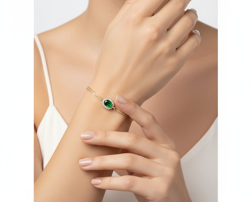 simple bracelet | 50% off diamonds Saleh Jewelry, 18k gold Zouk branch Saleh Jewelry, trendy gold bracelets for summer