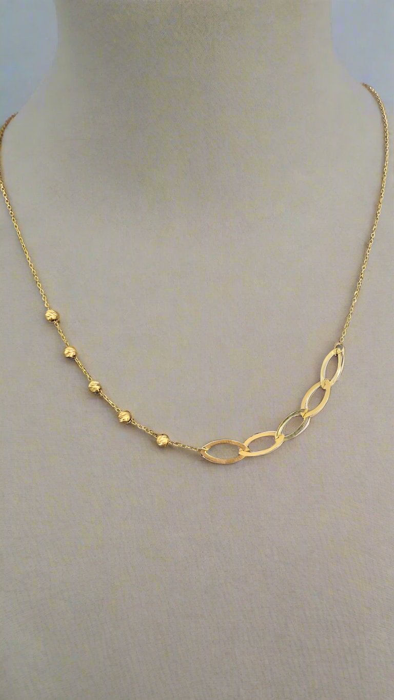 Simple Necklace - Gold Women Necklace In Lebanon - Gold Gifts In Lebanon