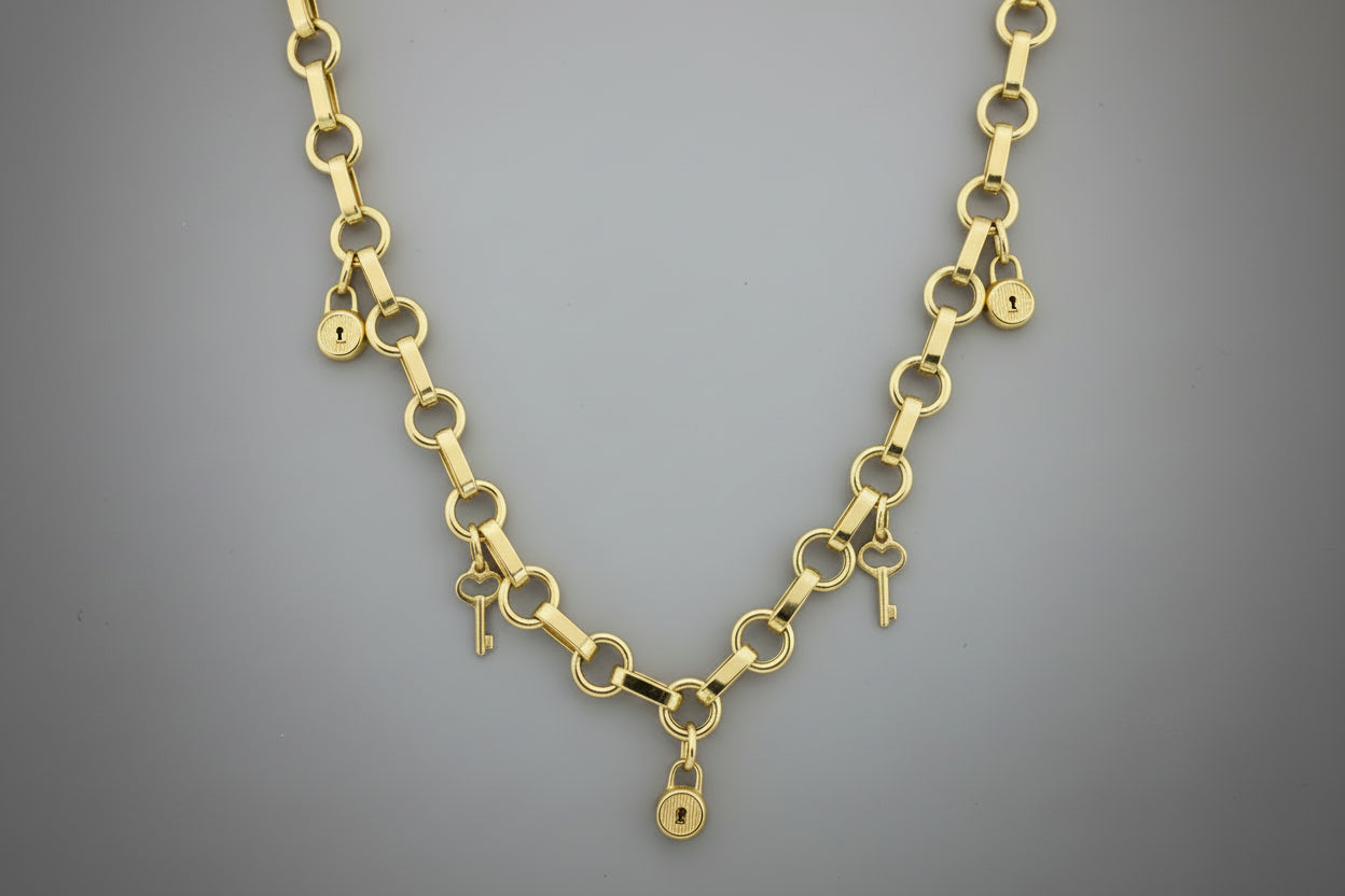 Heavy Necklace - Gold Necklace For Women In Lebanon - Designer Gold Necklace In Lebanon