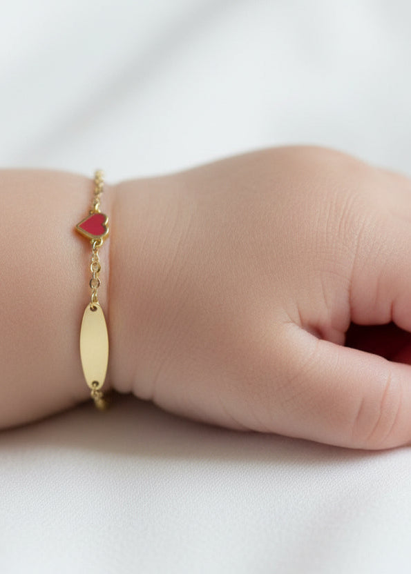 New Born Bracelet - New Born Gold Bracelet - Gold Gifts Lebanon