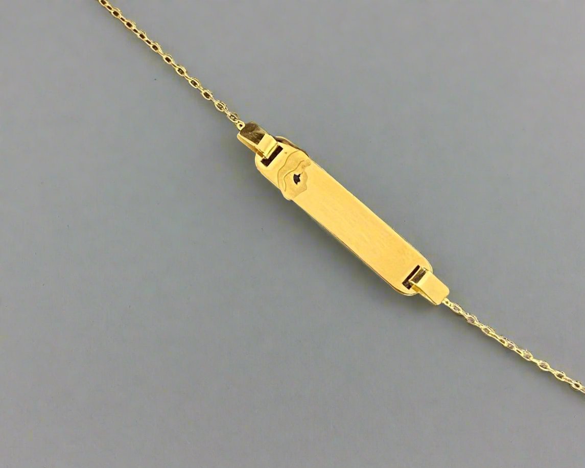 New Born Bracelet - 18kt Gold Gifts For Babies In Lebanon