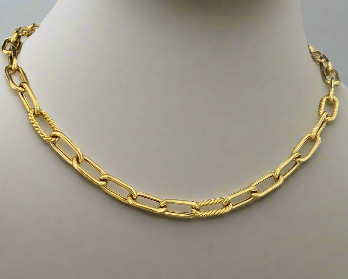 Heavy Necklace - Gold Necklace For Women In Lebanon - White Gold & Pink Gold In Lebanon