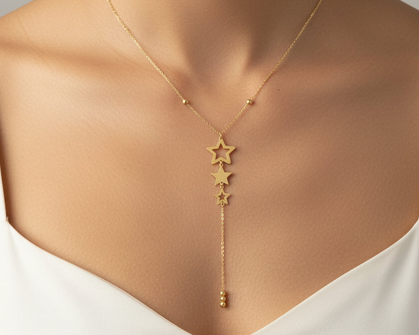 Simple Necklace - Gold Women Necklace In Lebanon - Gold Gifts In Lebanon