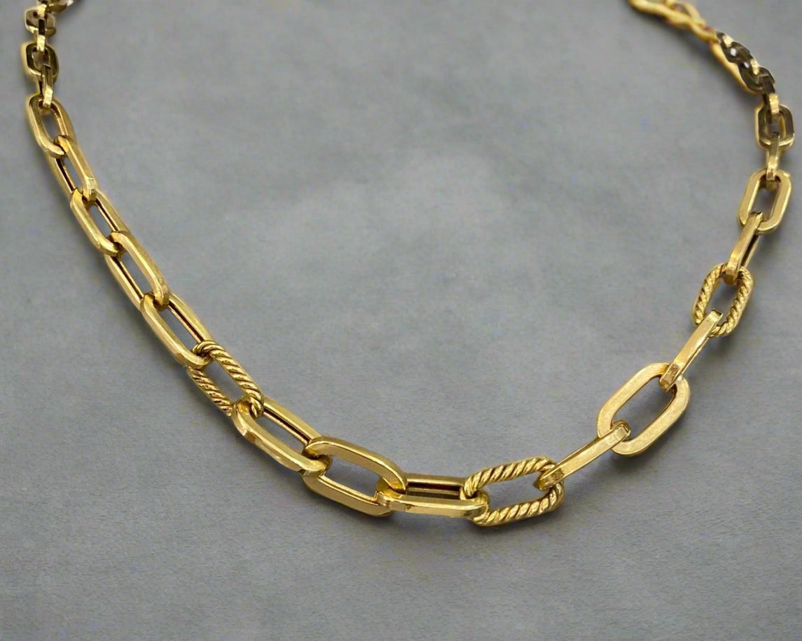 Heavy Necklace - Gold Necklace For Women In Lebanon - White Gold & Pink Gold In Lebanon
