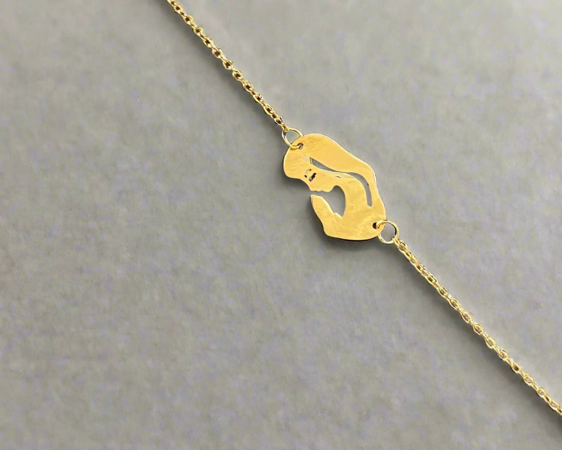 New Born Bracelet - 18kt Gold Gifts For Babies In Lebanon