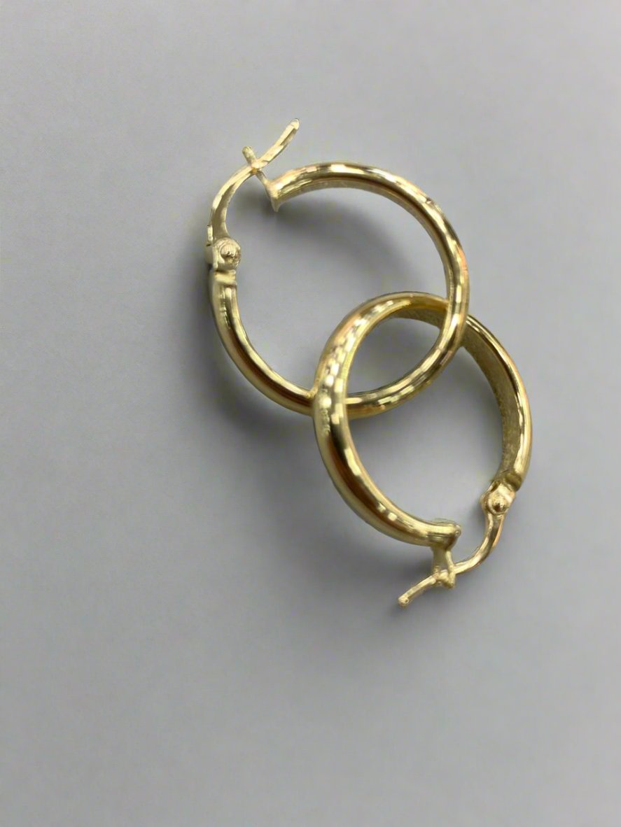HOOPS EARRINGS - Gold valentine gifts For Women In Lebanon - gold shops in Metn