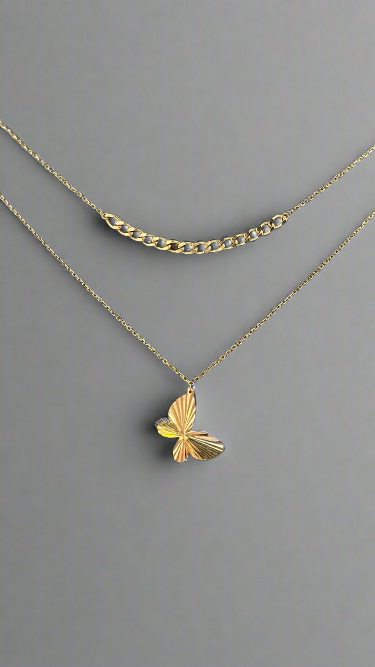 Simple Necklace - Gold Women Necklace In Lebanon - Gold Gifts In Lebanon