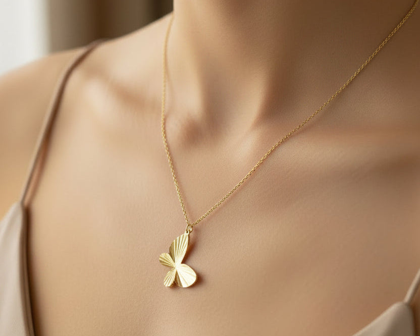 Simple Necklace - Gold Women Necklace In Lebanon - Gold Gifts In Lebanon