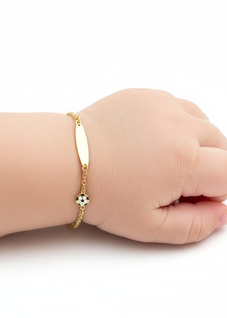 New Born Bracelet - New Born Gold Bracelet - Gold Gifts Lebanon - Gold shops in Achrafieh