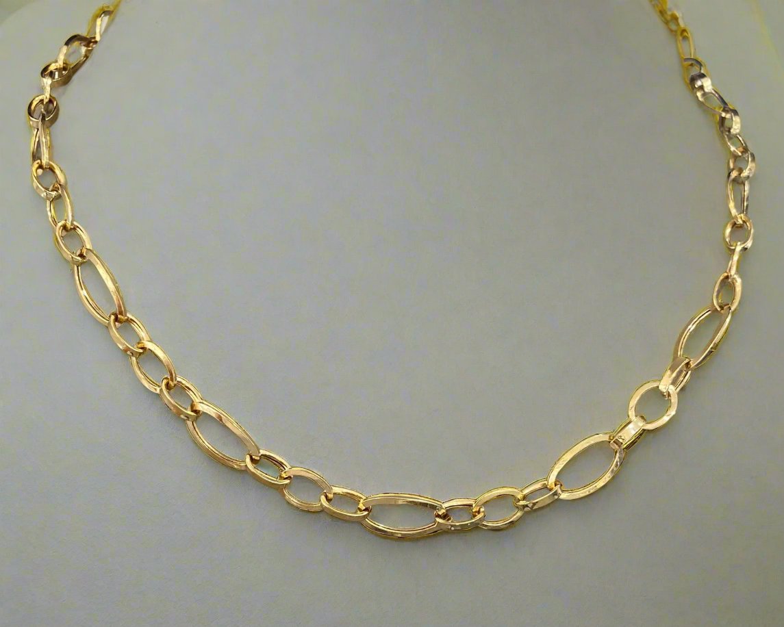 Heavy Necklace - Gold Necklace For Women In Lebanon - White Gold & Pink Gold In Lebanon