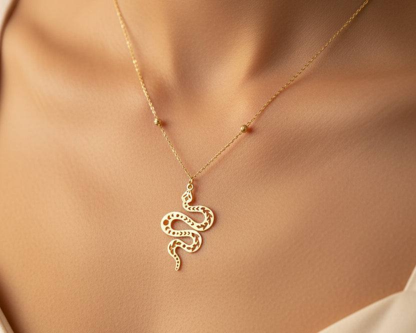 Simple Necklace - Gold Women Necklace In Lebanon - Gold Gifts In Lebanon