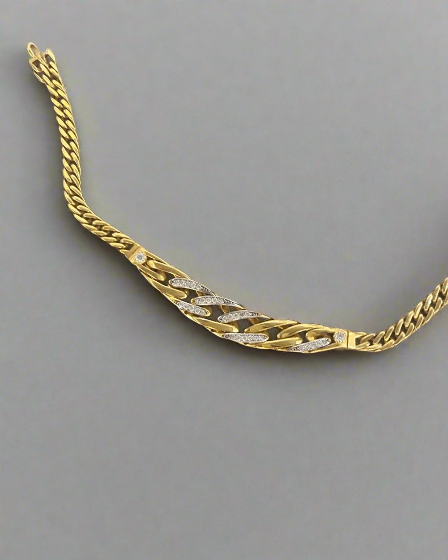 Heavy Bracelet - Gold Gifts For Woman In Lebanon - Designer Gold jewelry In Lebanon