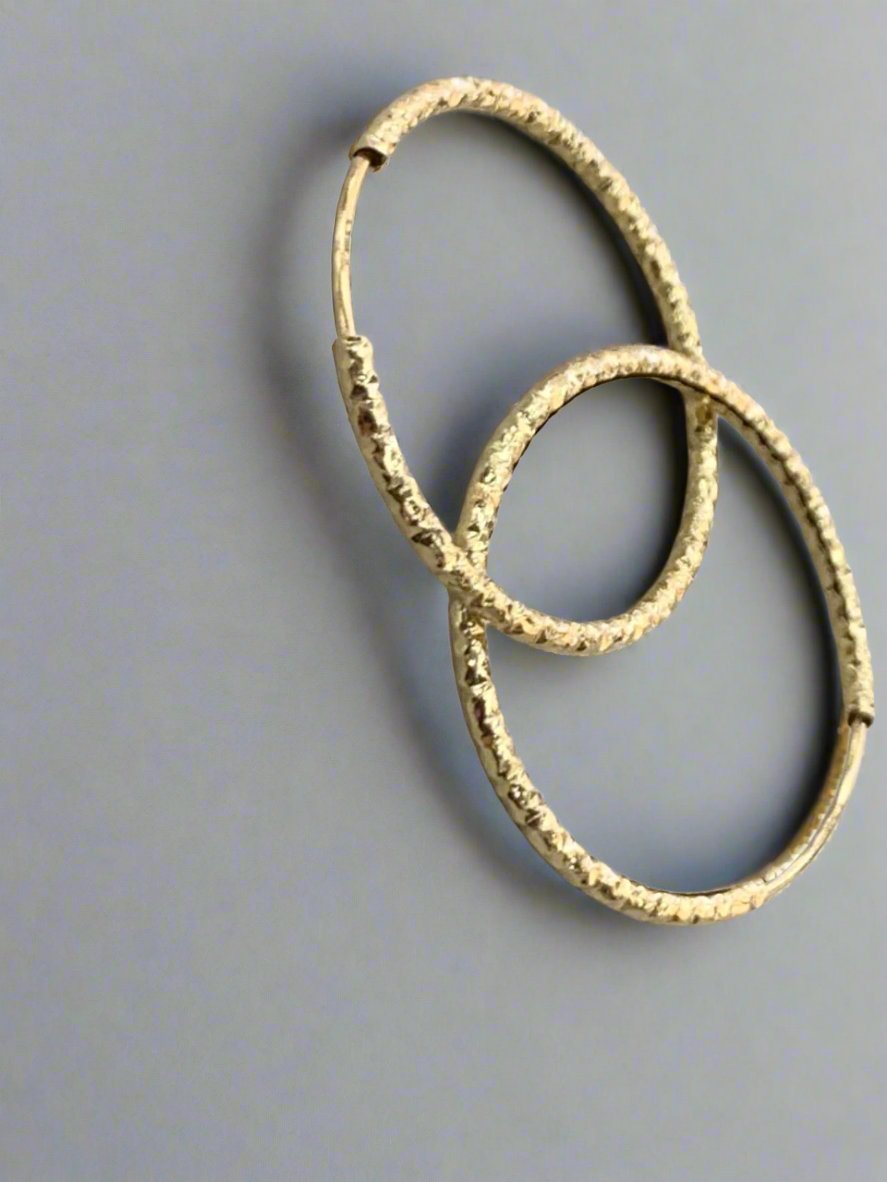 hoops earrings - Gold valentine gifts For Women In Lebanon - gold shops in Kaslik, Jounieh