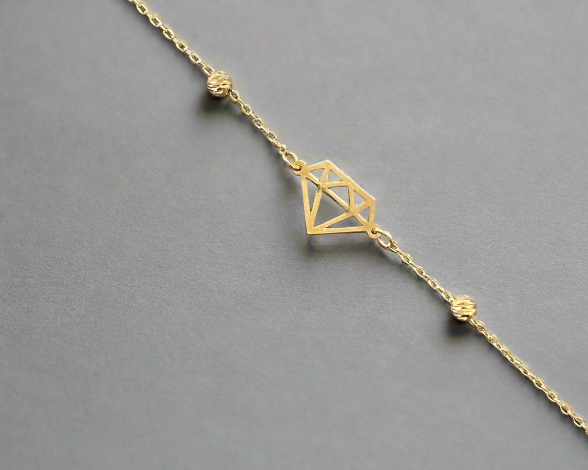 New Born Bracelet - 18kt Gold Gifts For Babies In Lebanon