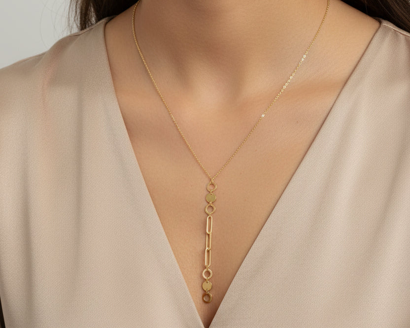 Simple Necklace - Valentine gift for wife In Lebanon - Gold Gifts In Lebanon