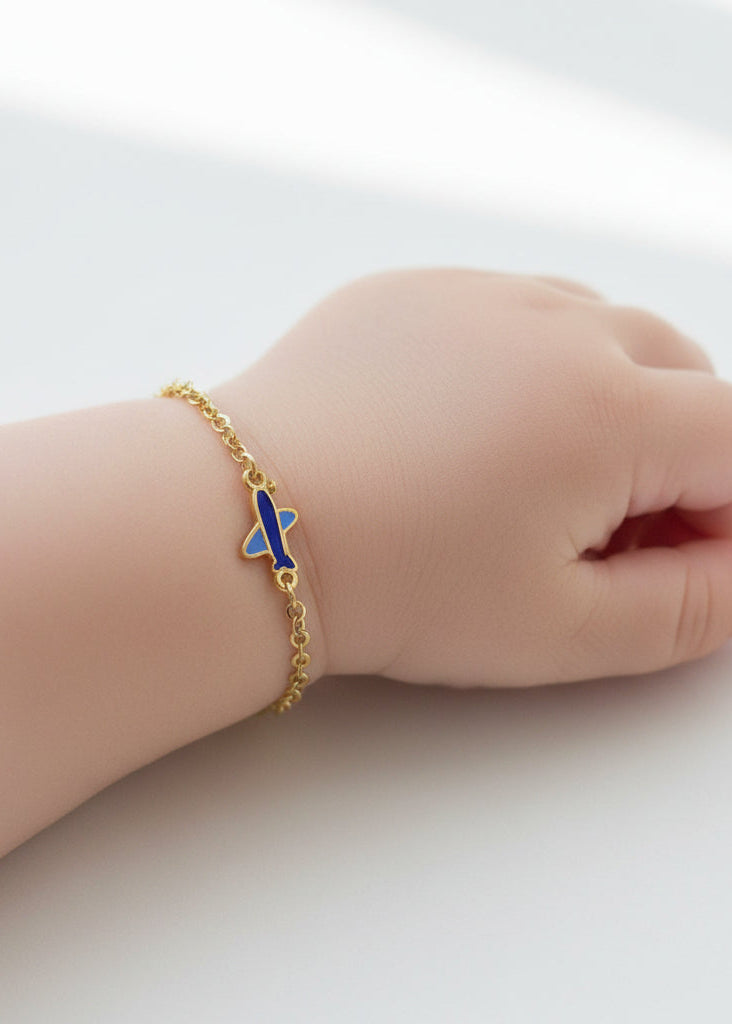 New Born Bracelet - New Born Gold Bracelet - Gold Gifts Lebanon