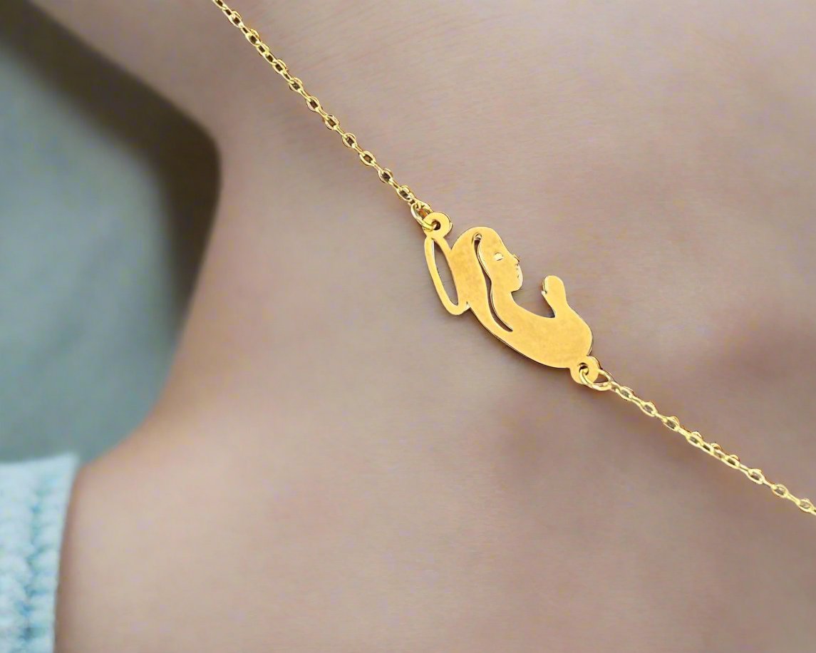 New Born Bracelet - 18kt Gold Gifts For Babies In Lebanon