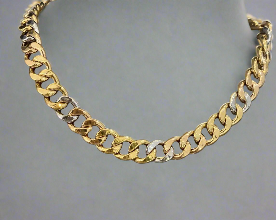 Heavy Necklace - Gold Necklace For Women In Lebanon - White Gold & Pink Gold In Lebanon