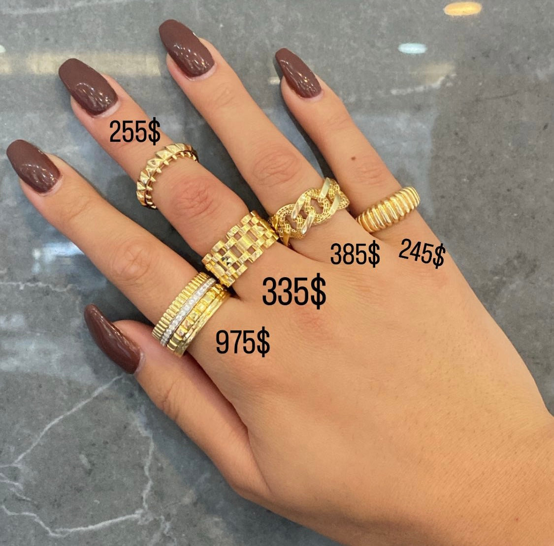Gold Pinky Ring Lebanon - 18kt Gold In Lebanon - Jewelry Store Near me In Lebanon - Jewelry gifts in Jbeil