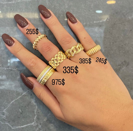 18kt Gold Ring - Gold Jewelry Lebanon - Gold Store & Delivery