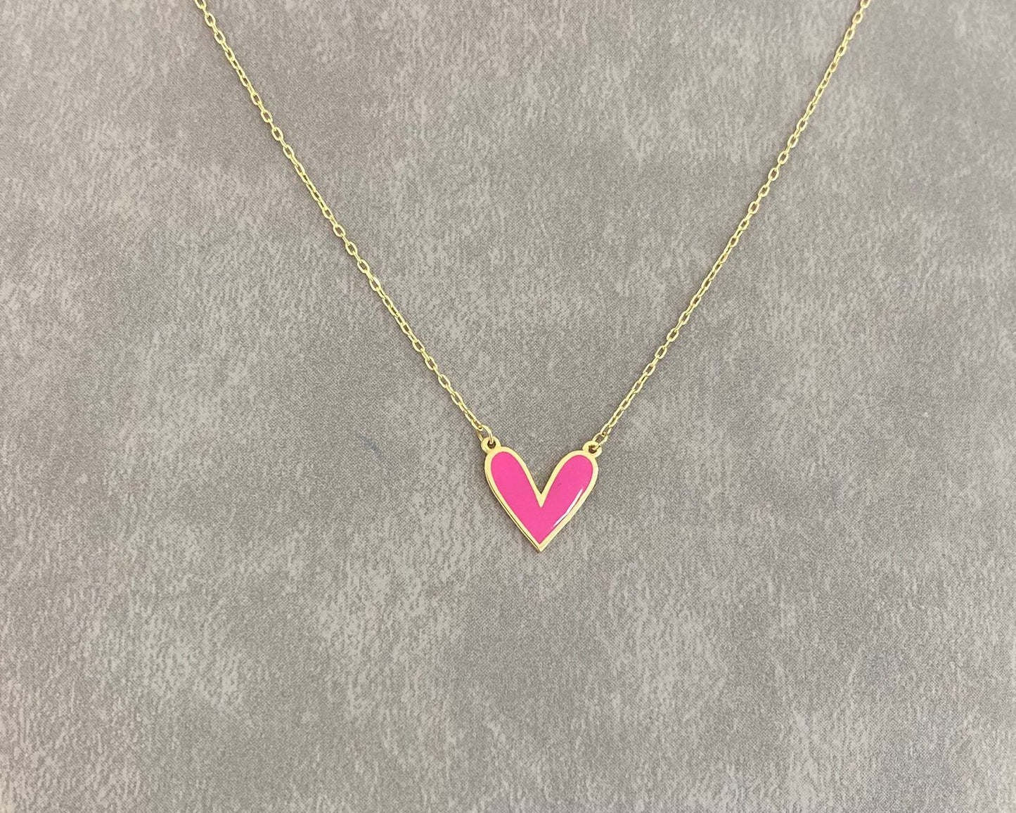 Colored Gold Necklace - Designer Gold Necklace In Lebanon- Gold Gifts For Women In Lebanon