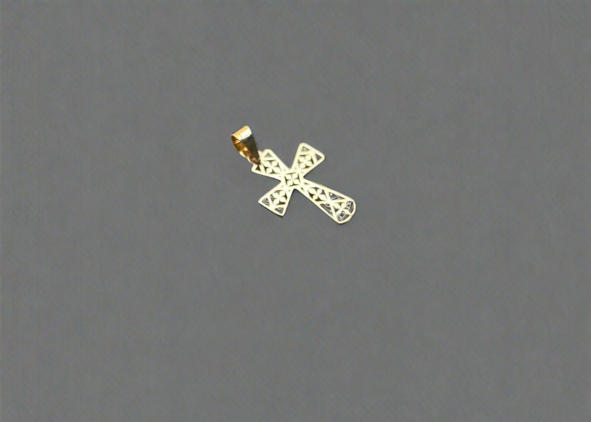 Cross Pendant Lebanon - Authentic Gold Jewelry in Lebanon