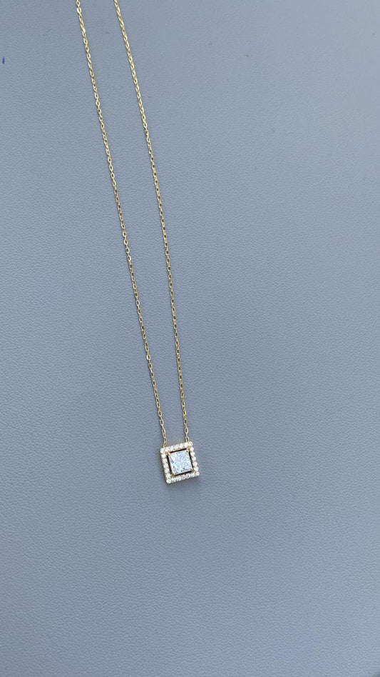 Simple Necklace | 50% off diamonds Saleh Jewelry, 18k gold Zouk branch Saleh Jewelry, bridal gold summer 2025 Lebanon