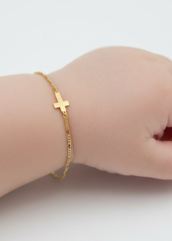 New Born Bracelet - New Born Gold Bracelet - Gold Gifts Lebanon