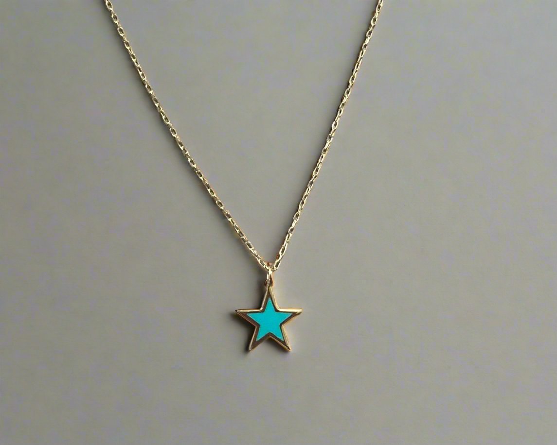 Colored Gold Necklace - Designer Gold Necklace In Lebanon - Gold Gifts For Women In Lebanon