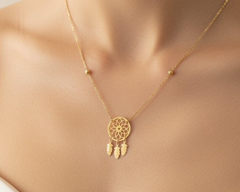 Simple Necklace - Gold Women Necklace In Lebanon - Gold Gifts In Lebanon