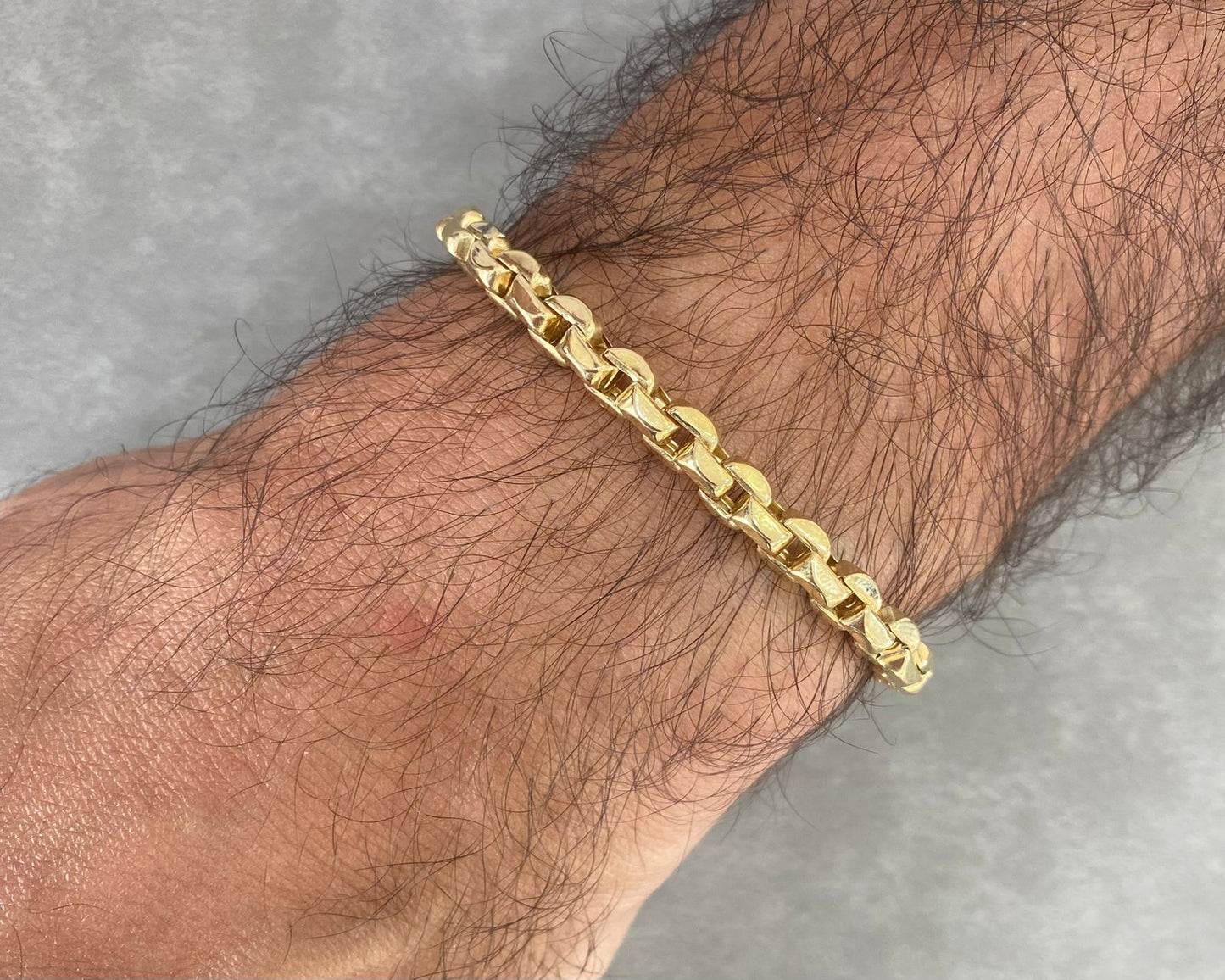 Man Bracelet - Gold Bracelet For Men In Lebanon - White Gold & Pink Gold In Lebanon