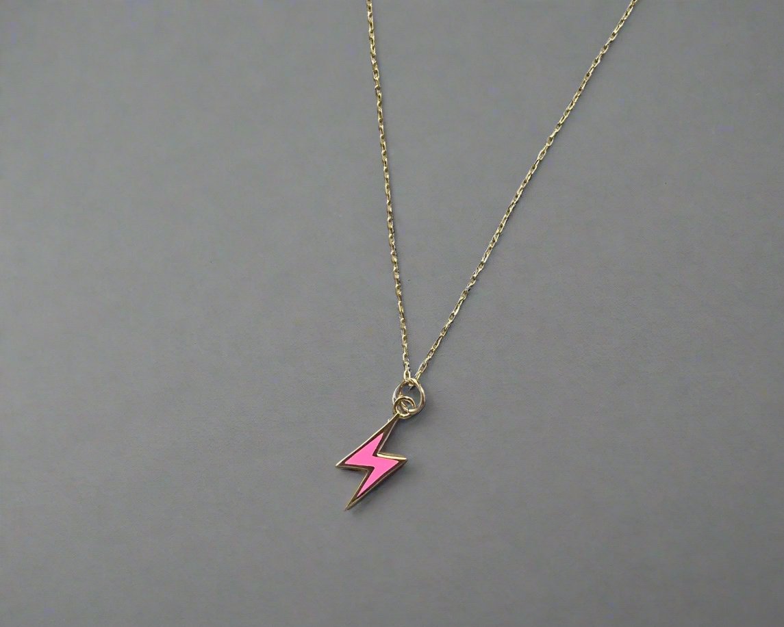 Colored Gold Necklace - Designer Gold Necklace In Lebanon- Gold Gifts For Women In Lebanon
