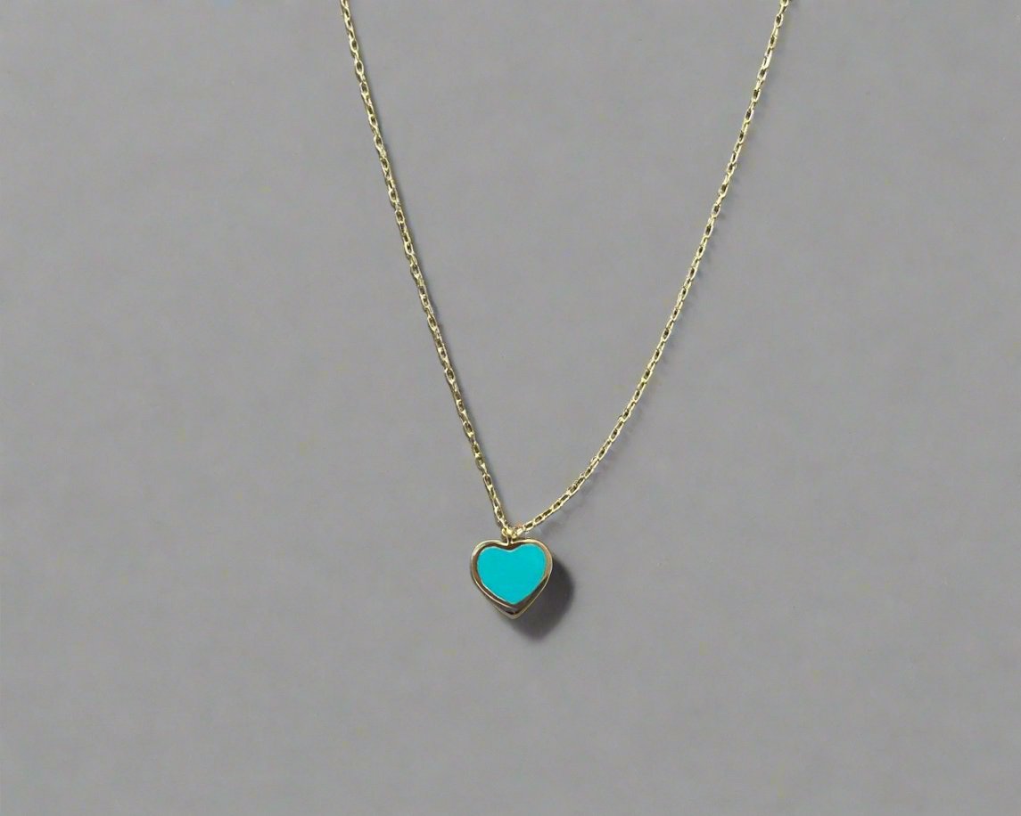 Colored Gold Necklace - Designer Gold Necklace In Lebanon- Gold Gifts For Women In Lebanon