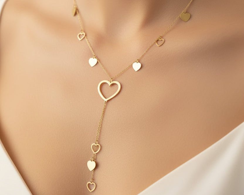 Simple Necklace - Gold Women Necklace In Lebanon - Gold Gifts In Lebanon