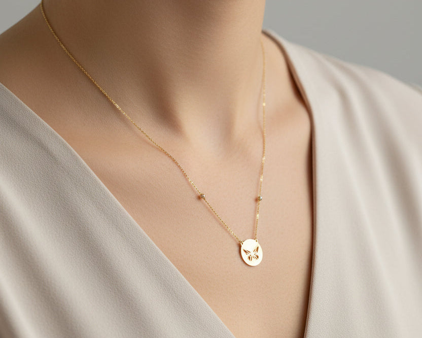 Simple Necklace | 50% off diamonds Saleh Jewelry, 18k gold Zouk branch Saleh Jewelry, bridal gold summer 2025 Lebanon